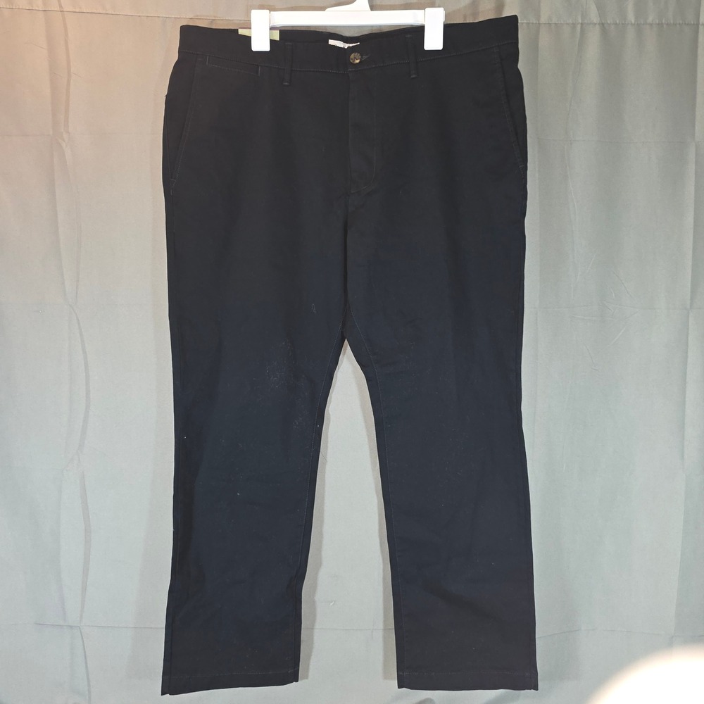 Goodfellow & Co Mens Every Wear Athletic Chino Pants Black 42x30 NWT